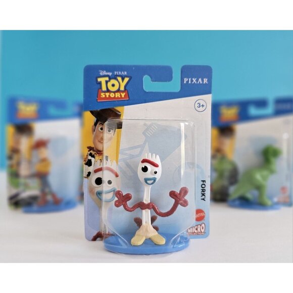 Disney Pixar TOY STORY Mattel Micro Collection Figures-Cake Toppers/New Set of 5 - Picture 5 of 8